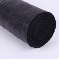 Black Plastic Straw proof cloth Weed Barrier 90g/sqm PP Woven Fabric Geotextile